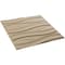 Ekena Millwork 19 5/8in. W x 19 5/8in. H Swell EnduraWall Decorative 3D Wall Panel Covers 2.67 Sq. Ft. WP20X20SSGBE - alternate 3